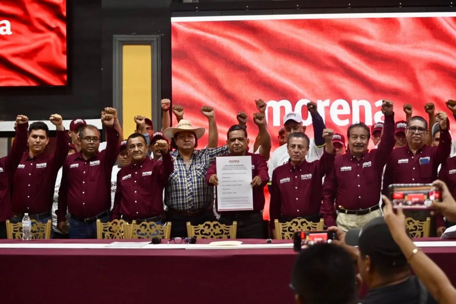 Fundadores de Morena en Chiapas piden reconocimiento y espacios de representación en elecciones 2027