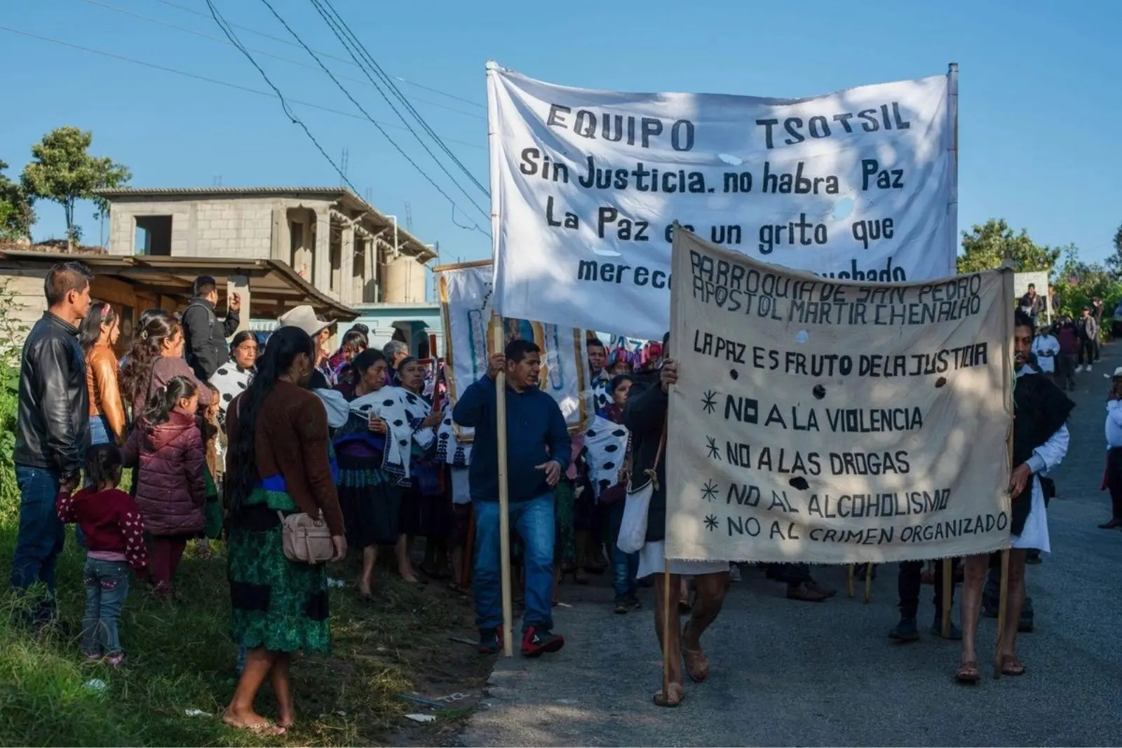 Familias tsotsiles de Chenalhó denuncian amenazas armadas; exigen protección de autoridades