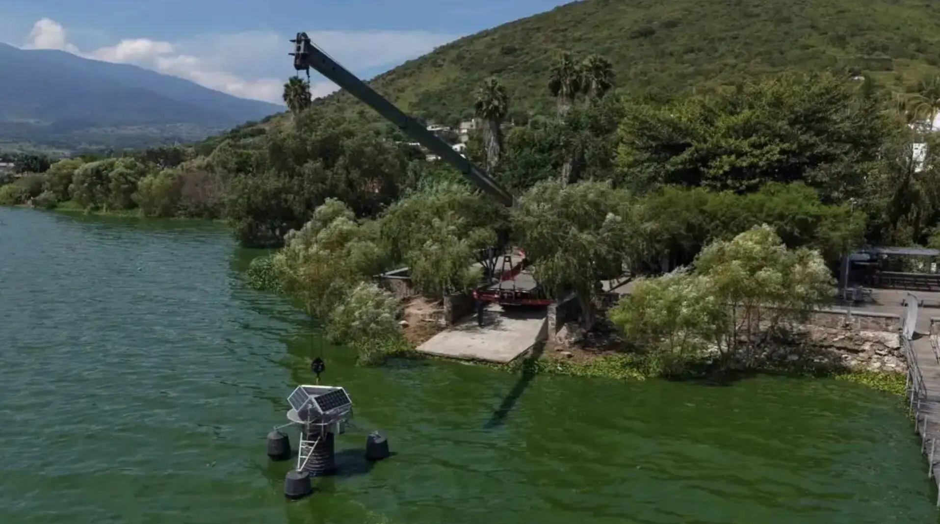 Propuesta de infraestructura hidráulica para llevar agua del lago de Chapala a Guadalajara. Foto: Agua de Jalisco.
