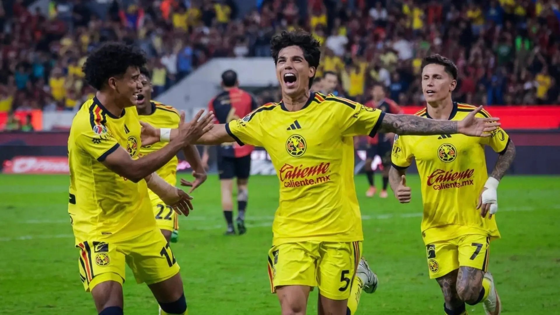 América derrota 5-2 al Atlas en el estadio Jalisco durante el Apertura 2026 de la Liga MX.