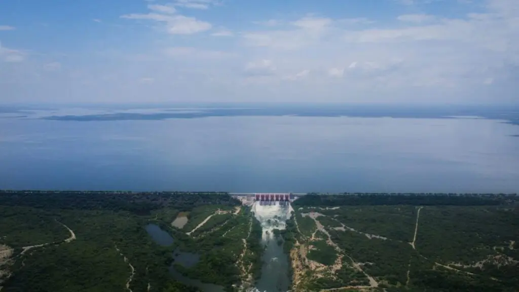 La presa La Boca registra 89.94% de almacenamiento tras las lluvias en Nuevo León.