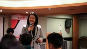 Keiko Fujimori presenta nuevas reglas de disciplina para las escuelas públicas de Perú. Foto de X: KeikoFujimori