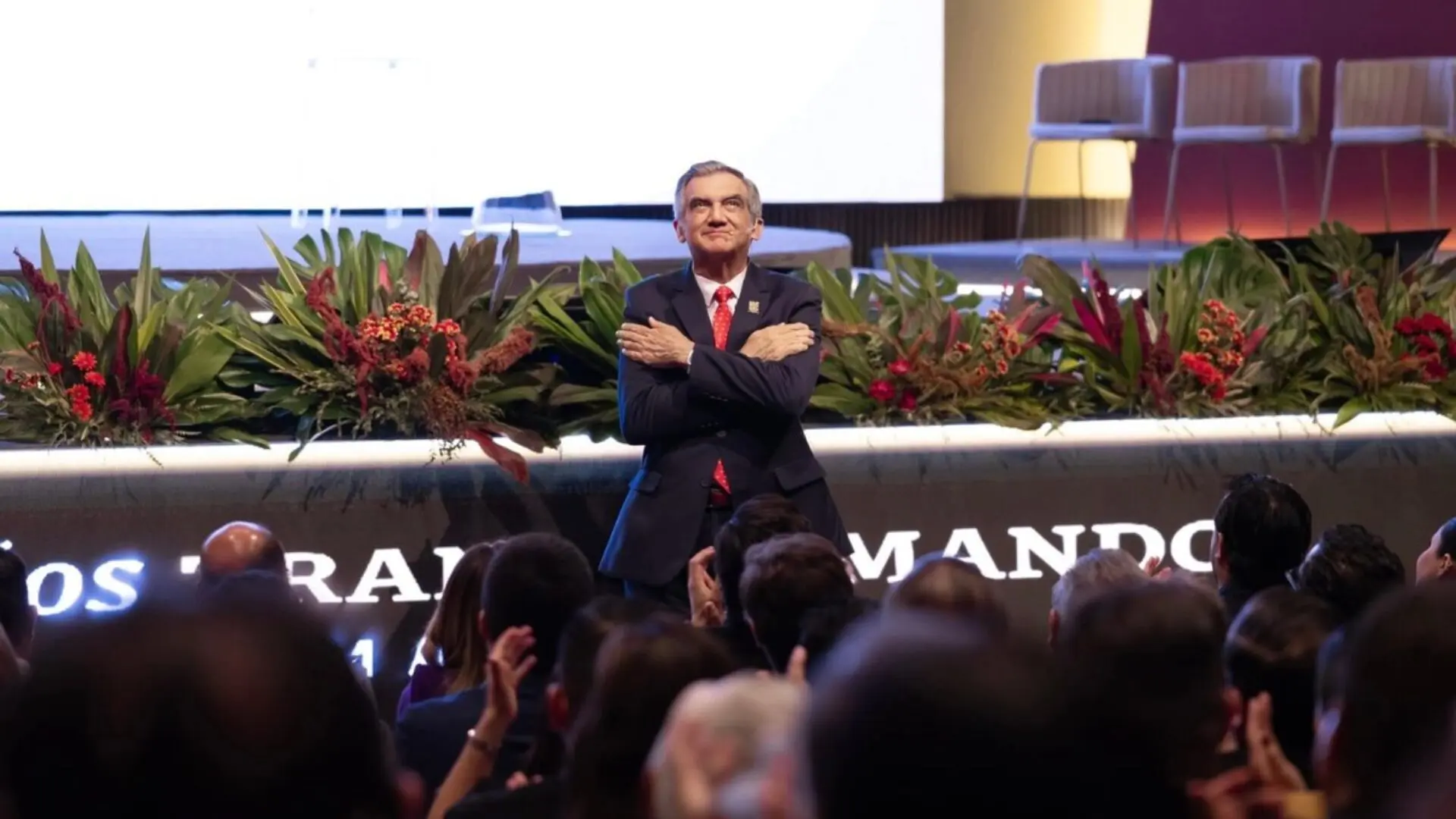 Gobernador de Tamaulipas, Américo Villarreal Anaya, durante una actividad oficial. Foto: @Dr_AVillarreal