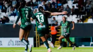 León Femenil derrotó 2-0 al Atlante y puso fin a dos derrotas consecutivas. Foto @clubleonfemenil