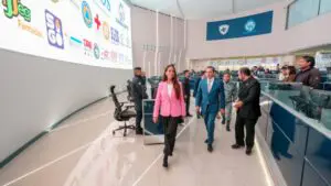 Centro estatal de mando para la búsqueda de personas en Guanajuato.