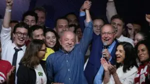 Lula celebra su victoria en las elecciones presidenciales de Brasil 2026