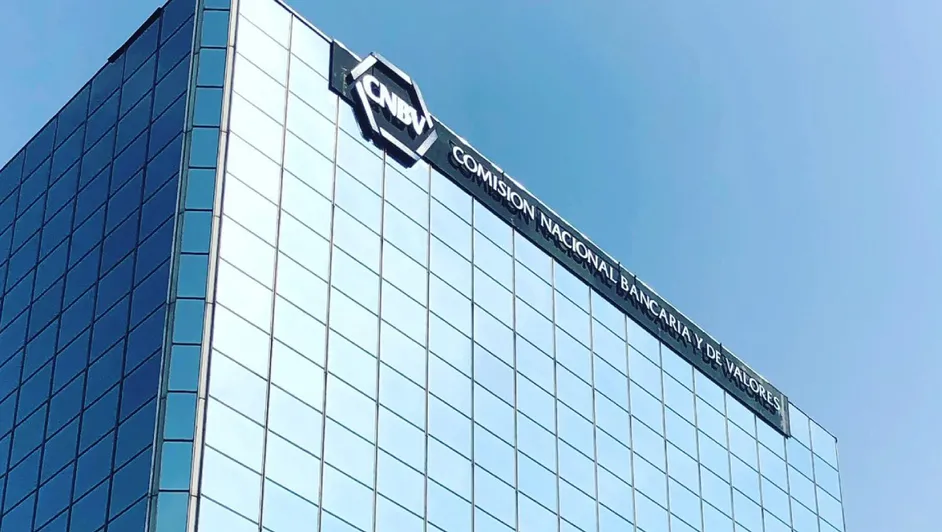 Fachada de la Comisión Nacional Bancaria y de Valores en la Ciudad de México