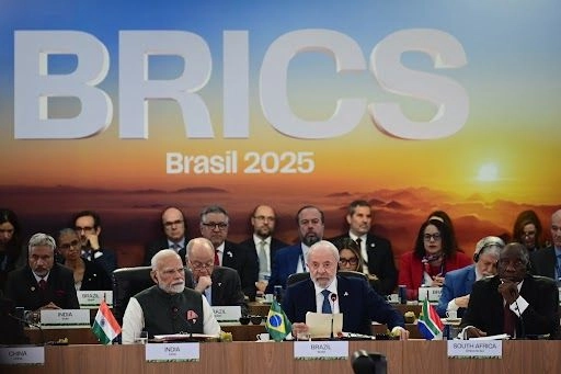 Líderes del BRICS durante la cumbre 2025 en Río de Janeiro