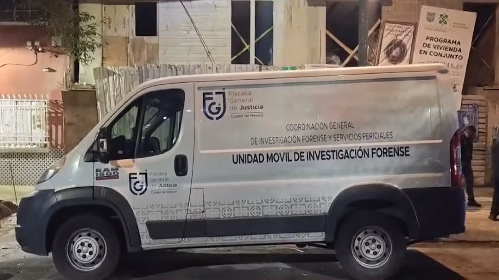 Fotografía del edificio donde fue hallado el cuerpo emparedado de Alma en la colonia Narvarte, CDMX