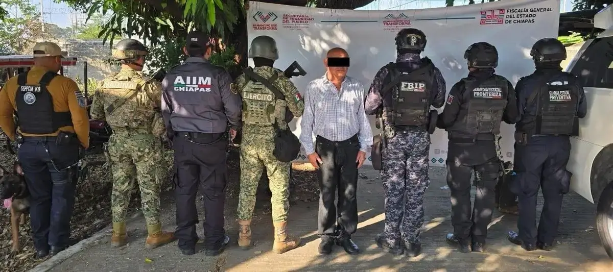 Operativo asegura vehículo con droga y falsificación en Tapachula