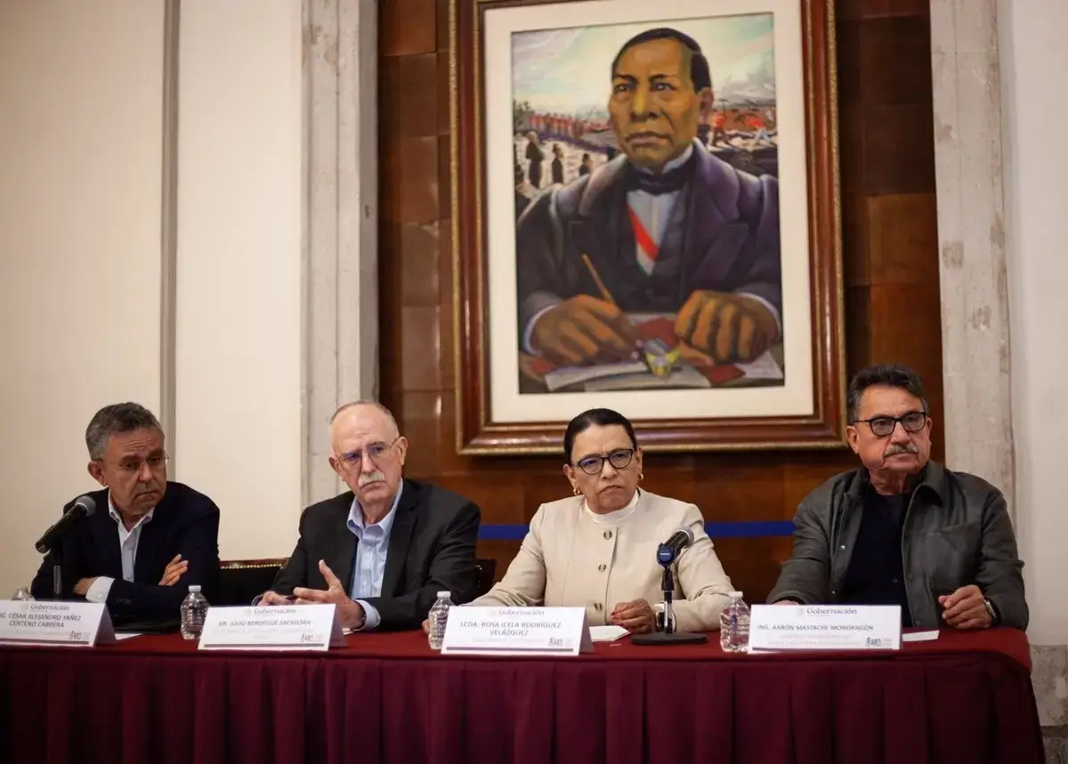 Conferencia de Segob sobre bloqueos carreteros