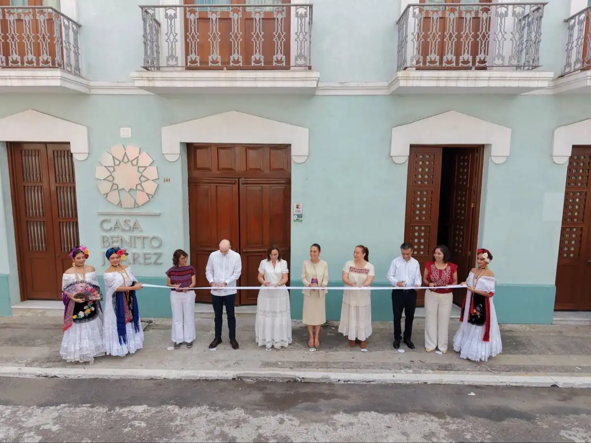 Inauguración del Museo Casa Benito Juárez en Veracruz