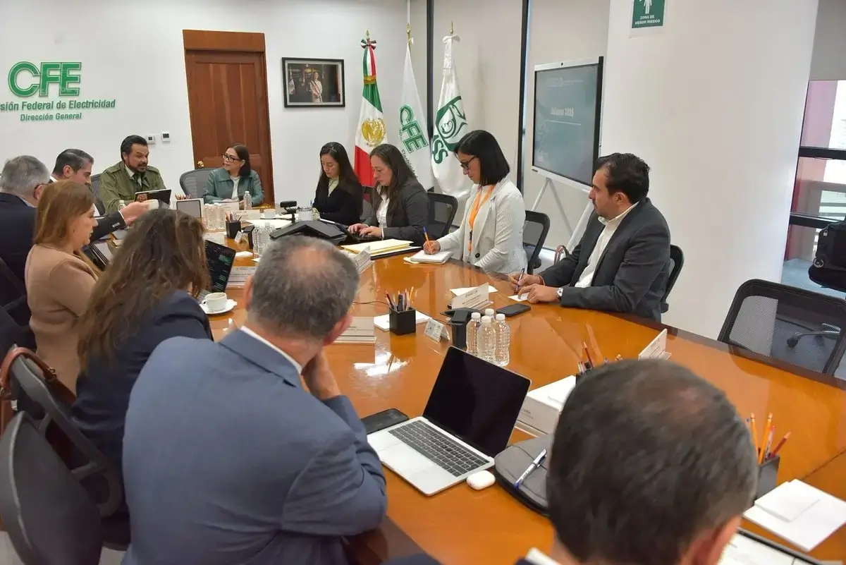 Directivos del IMSS y la CFE fortalecen colaboración