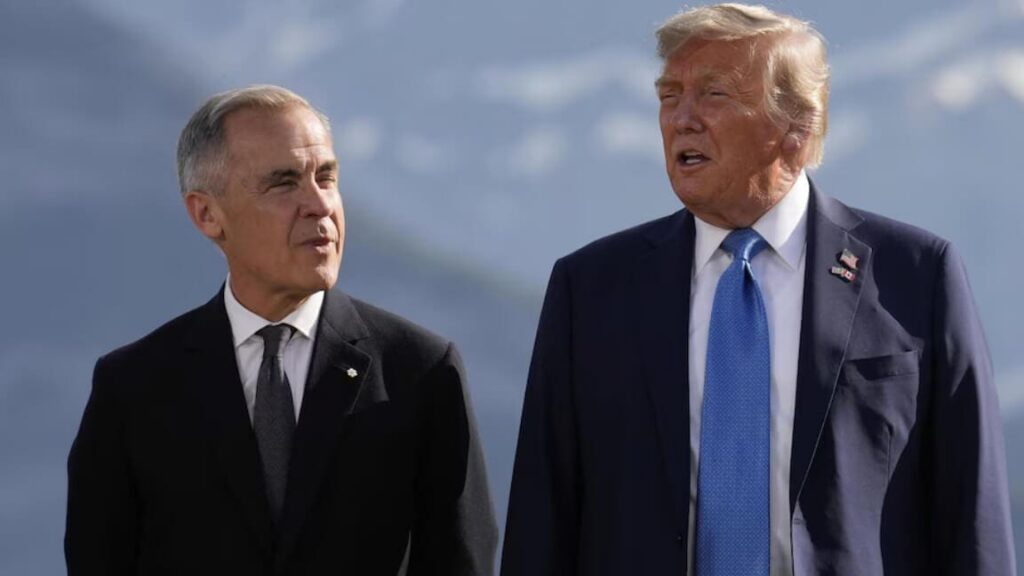 Mark Carney y Donald Trump