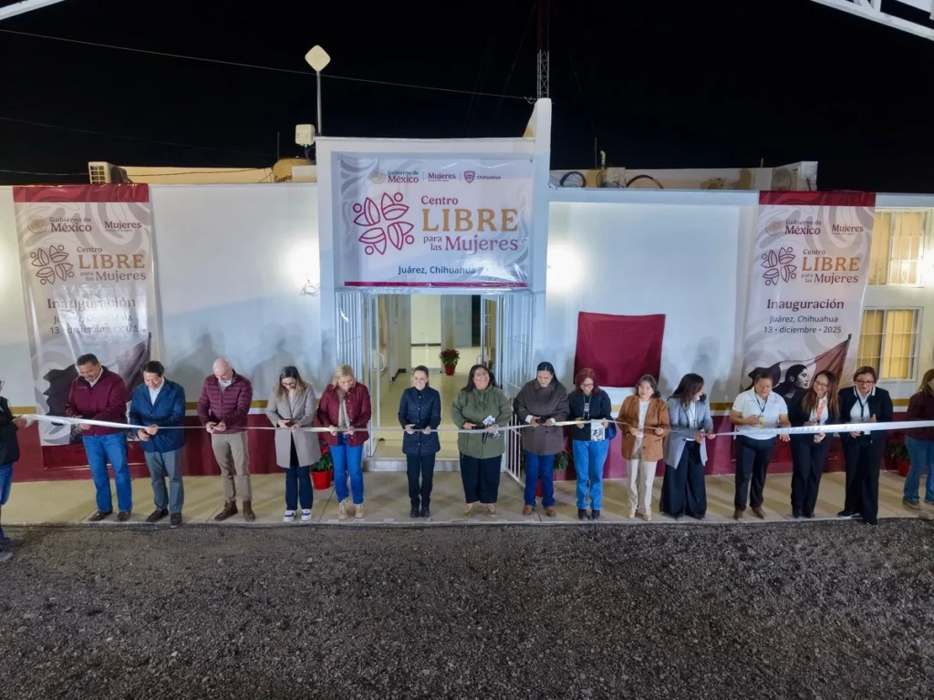 Sheinbaum abre segundo Centro Libre de las Mujeres en Ciudad Juárez
