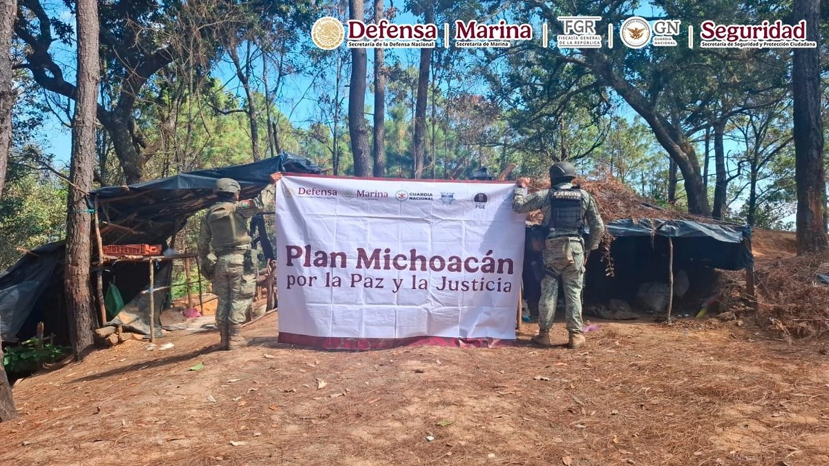 Operativos de seguridad en Michoacán con participación de fuerzas federales