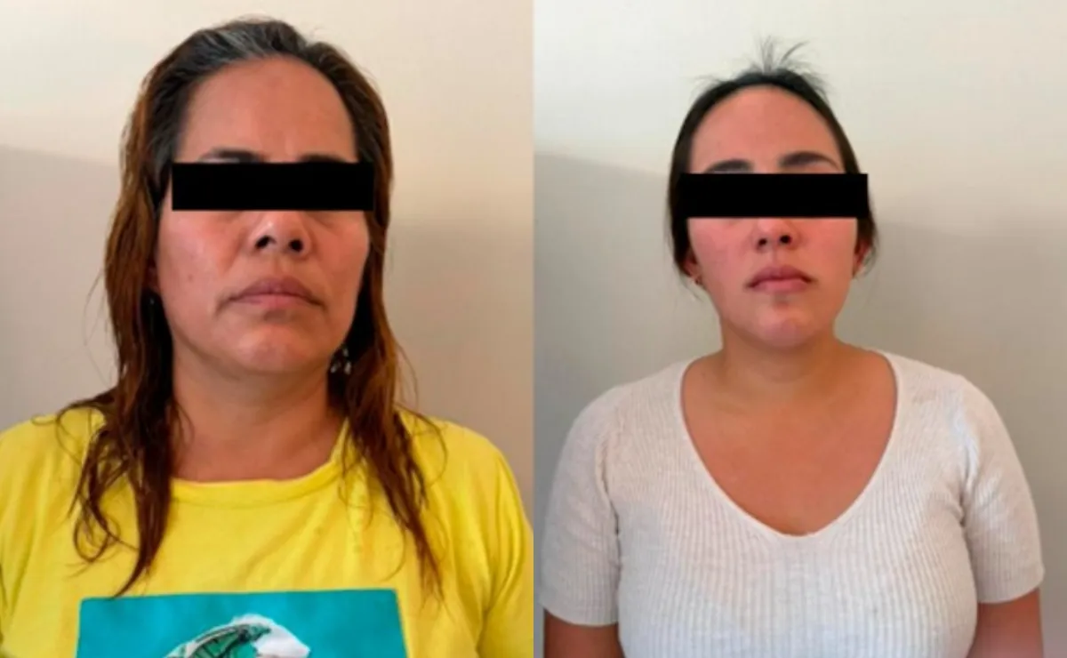 Dos mujeres detenidas por la Fiscalía.