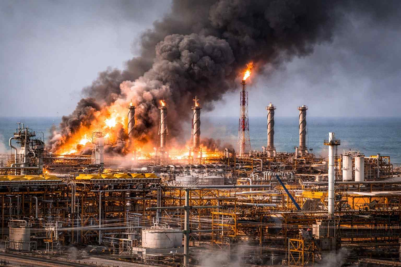 Israel bombardea mayor yacimiento de gas natural en el mundo