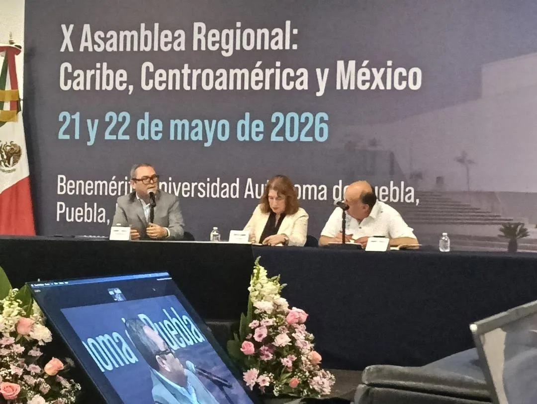 Rector de la UNACH, ponente en Asamblea Regional de la UDUALC en Puebla