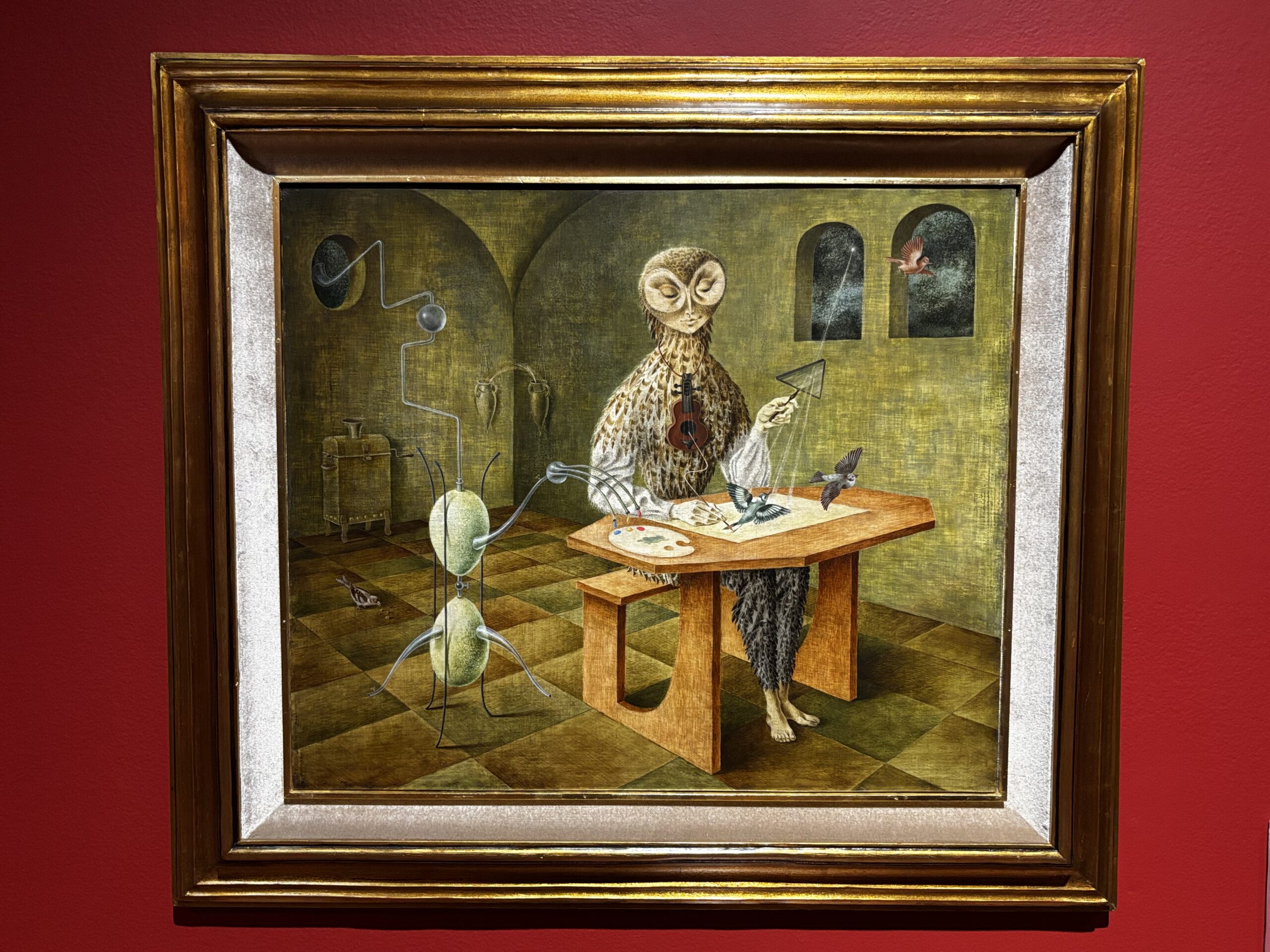 La creación de las aves (1957), obra de Remedios Varo perteneciente a la Colección Gelman.