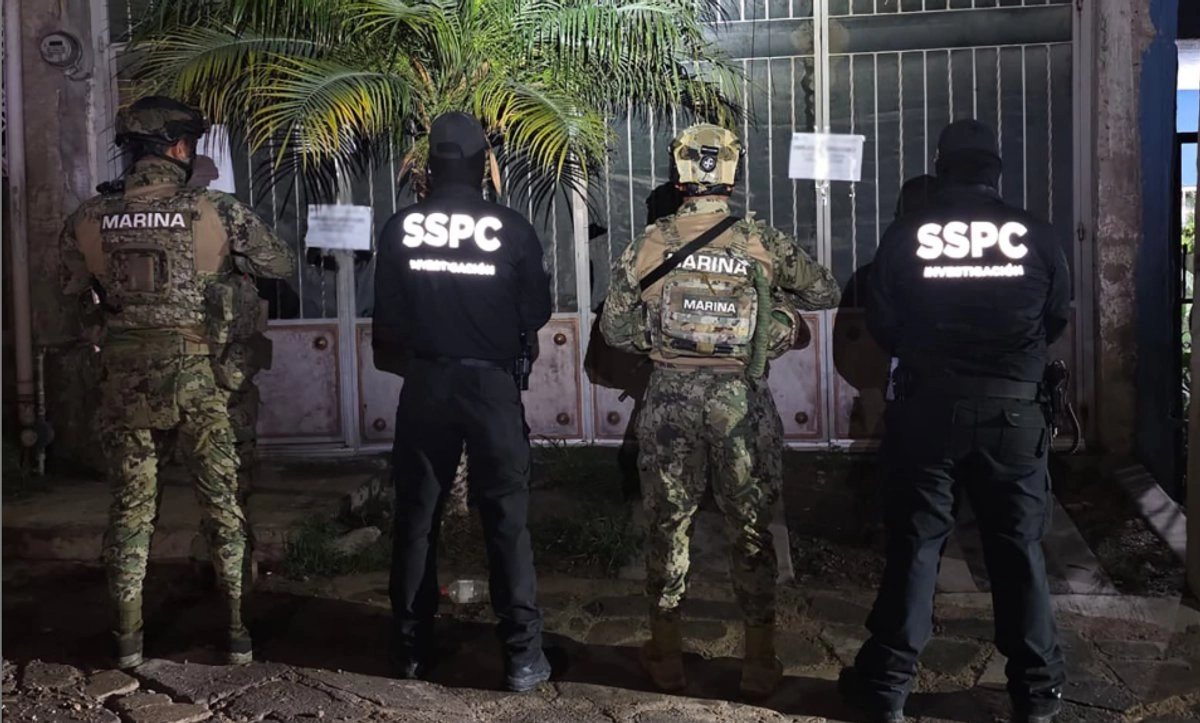 Gabinete de Seguridad reporta 58 detenidos y aseguramientos durante operativos nacionales